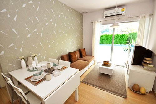 a space Asoke-Ratchada | apartment for rent near Rama 9 MRT, Bangkok